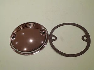 CUBIERTA DE PUNTOS TRIUMPH T90 T100 T120 T140 CROMO Y JUNTA 70-8737 71-1462 HECHA EN EL REINO UNIDO - Imagen 1 de 2