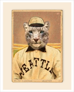 Snowy Langdon of Seattle - poster print - Picture 1 of 1