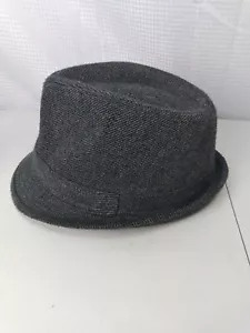 Sombrero Fendora Negro Gris LG/XL - Imagen 1 de 10