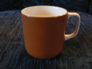 Vintage HARMONY HOUSE IRONSTONE TERIA JAPAN Coffee Mug 4251 MUSTARD BROWN - Picture 1 of 4