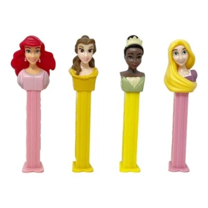 PEZ DISNEY PRINCESSES DISPENSERS 4 PCS. - Picture 1 of 5