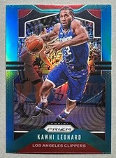 2019-20 Panini Chronicles Prizm Update Teal Kawhi Leonard #505 Clippers