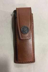 Leather Magazine Case 380 WALTHER, SIG P238, RUGER LCP, KELTEC, BERSA - (# 008) - Picture 1 of 19