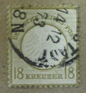 GERMANY SC # 11 - POSTMARKED SINGLE - Picture 1 of 2