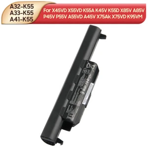 Original Battery A32-K55 A33-K55 A41-K55 For Asus X45VD X55VD K55A K45V K55D X85 - Picture 1 of 10