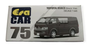 Era Myth 75 Toyota Hiace Black Van Car Sealed 1:64 - Picture 1 of 1