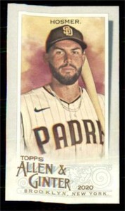 2020 Topps Allen and Ginter Base Mini #220 Eric Hosmer - San Diego Padres