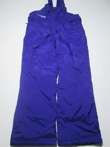 Columbia Youth Size 10/12 Ski Pants Royal Blue Waterproof Zipper Front Pockets - Picture 1 of 7