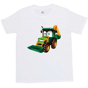 Camiseta 1Tee Niños Niñas Smiling Tractor - Imagen 1 de 30