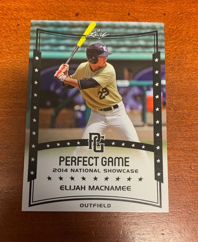 2014 Leaf Perfect Game Card #101 Elijah Macnamee LPG PG Rookie RC Baseball - Image 1 of 1