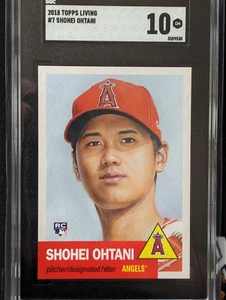 2018 topps Living Shohei Ohtani RC Rookie SGC 10 Angels - Bild 1 von 1