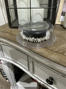 David's Braut Kristall Blumen und Perlen Cluster Kopfschmuck 4515-0249 EUC - Bild 1 von 3