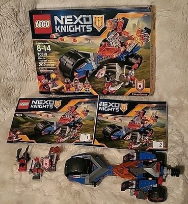 Lego Nexo Knights: 70319 Macy's Thunder Mace USADO 100% Completo 2016 Juego Retirado Foto 1 de 4