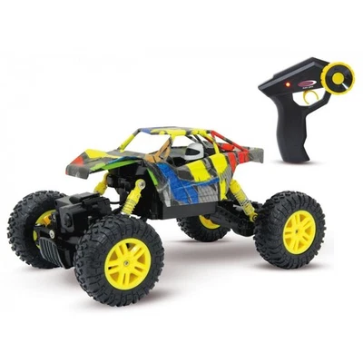 Jamara Hillriser Crawler 4WD 1:18 gelb 2,4GHz Ferngesteuertes Offroad Fahrzeug - Bild 1 von 4