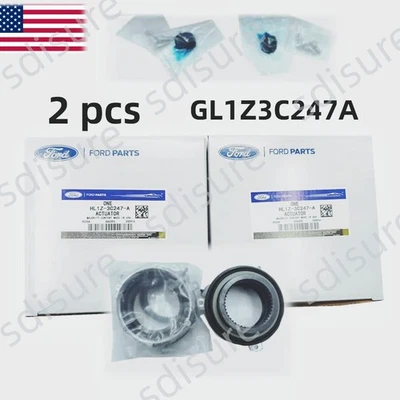 Actuador de bloqueo de cubo automático 4x4 OEM 2 piezas para F-150 2015 a 2019 con 4x4 GL1Z3C247A Foto 1 de 4