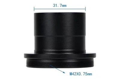 T2 Adapter M42x0.75 to 1.25" Telescope Filter Thread for Astronomy - image 1 of 4