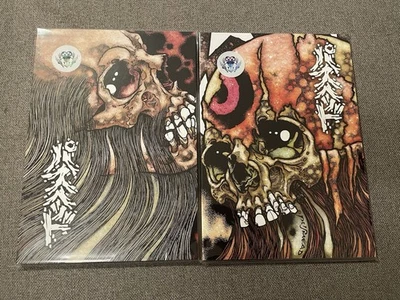 Pushead Hyperstoic Optic Blister & Hyperstoic Freezerburn Art Books - Image 1 of 4