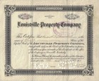 Louisville Property Company, 1910er Jahre