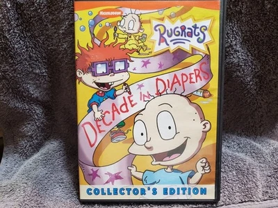 (3FREE) USED DVD Nickelodeon: Rugrats: Decade in Diapers (FS, 2002) Foto 1 de 3