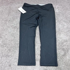 Legging deportivo Marika ropa deportiva recortado gris nuevo con etiquetas para mujer talla mediana - Imagen 1 de 13