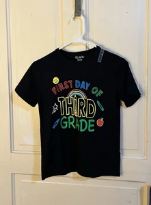 Boys/girls first day of third grade shirt size 7/8 - Picture 1 of 4
