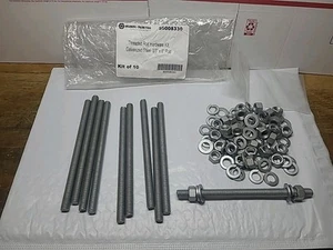 Asta multifilo 3/8" x 6" zincata con ferramenta...CONFEZIONE DA 10 CON FERRAMENTA... - Foto 1 di 6