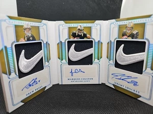 2024 Panini National Treasures Super Bowl Champions Triple Drew BreesNo. SBC-NO - Picture 1 of 4