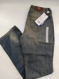 Trussardi Jeans Damen W30 L32 TG46 Straight Leg Regular Blau Neu C1 - Bild 1 von 7