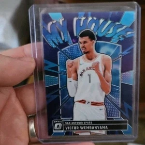 2024-25 Panini Donruss Optic #19 Victor Wembanyama My House! LILA PRIZM SPOREN - Bild 1 von 3