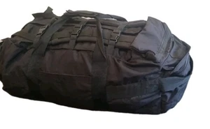 British Army Bag 100L Operational Travel Black Rucksack Black Duffle Bag Holdall - Picture 1 of 4