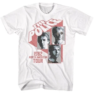 The Police - North America Tour - Short Sleeve - Adult - T-Shirt - Picture 1 of 1