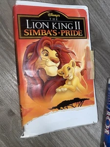 Walt Disney’s The Lion King II 2 Simba's Pride VHS 1998 Clamshell Case - Picture 1 of 4