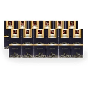 12x box Nugano Black Coffee 100% Organic Ganoderma Lucidum Extract Zero Sugar - Picture 1 of 13