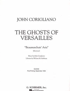 John Corigliano Beaumarchais' Aria From 'The Ghosts Of Versailles' Sheet Music - Bild 1 von 1