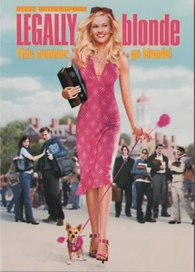 Postal LEGALLY BLONDE - REESE WITHERSPOON 2001 Película Anuncio Promo 4x6 UNP 9933.3 - Imagen 1 de 7