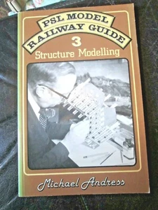 PSL Model Railway guide 3 Structure Modelling Michael Andress pb - Picture 1 of 2
