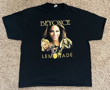 Beyonce Concert Rap T Shirt Size XXL Lemonade The Formation World Tour 2016