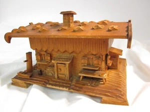 Schmuckschatulle, Kuriosum, Holzhaus - Picture 1 of 24