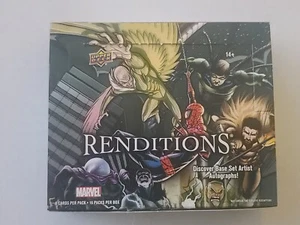 2024 Upper Deck Marvel Renditions Corner Boxes Inserts - You Pick -FREE SHIPPING - Picture 1 of 25