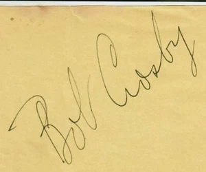 “Renowned Band Leader" Bob Crosby Hand Signed Album Page COA - Picture 1 of 2