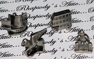 Fichas de metal Harry Potter - Buckbeak Hippogriph - Barco - Fawkes Phoenix - Autobús - Imagen 1 de 1