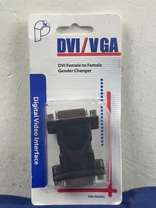 DVI F/F Female to Female Gender Changer Cable Adapter Dual/Single Link BIG - NEW - Picture 1 of 2