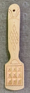 Cuchara de madera mongola para ofrecer leche al cielo o a Dios 22-24 cm hecha a mano - Imagen 1 de 2