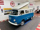 1972 Volkswagon Bus/Vanagon Pop Up Camper - SEE VIDEO Volkswagon Westfalia Blue with 23,259 Miles, for sale!