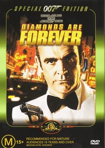 226A NEW SEALED DIAMONDS ARE FOREVER DVD Region 4 - Picture 1 of 2