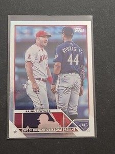 2023 Topps Update Series Rainbow Foil Cards.