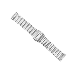 23MM WATCH BAND FOR 38MM CARTIER SANTOS 100 XL WSSA0018 BRACELET STAINLESS STEEL - Picture 1 of 7