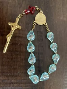 United Hearts of Jesus & Mary Single Decade Rosary "Triumph & Reign" Agei Fetus - Picture 1 of 5