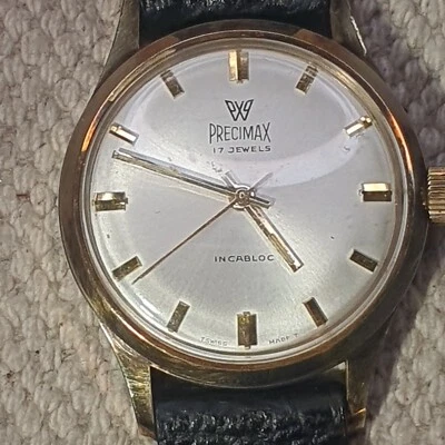 Montre mécanique Precimax  Swiss Made 17 Jewels 33mn   Foto 1 de 4