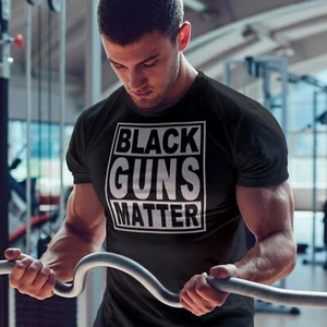 BLACK GUNS MATTER T-Shirt klassischer Look - NEUE Farboptionen - kostenloser Versand - Bild 1 von 16